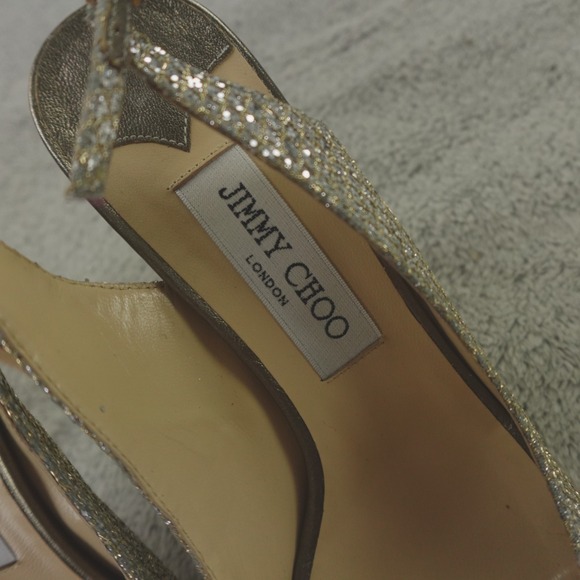 Jimmy Choo Heels Nova‎ 247 100 mm Sling Pumps - Picture 11 of 15